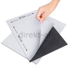YAPIŞKANLI MAGNET TABAKA 50x61 CM. 0,4 MM.