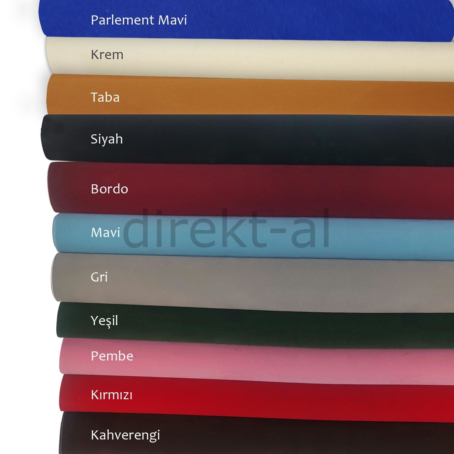 YAPIŞKANLI SÜET KADİFE KUMAŞ, FOLYO DEĞİL RENK SEÇENEKLİ 45X100 CM.