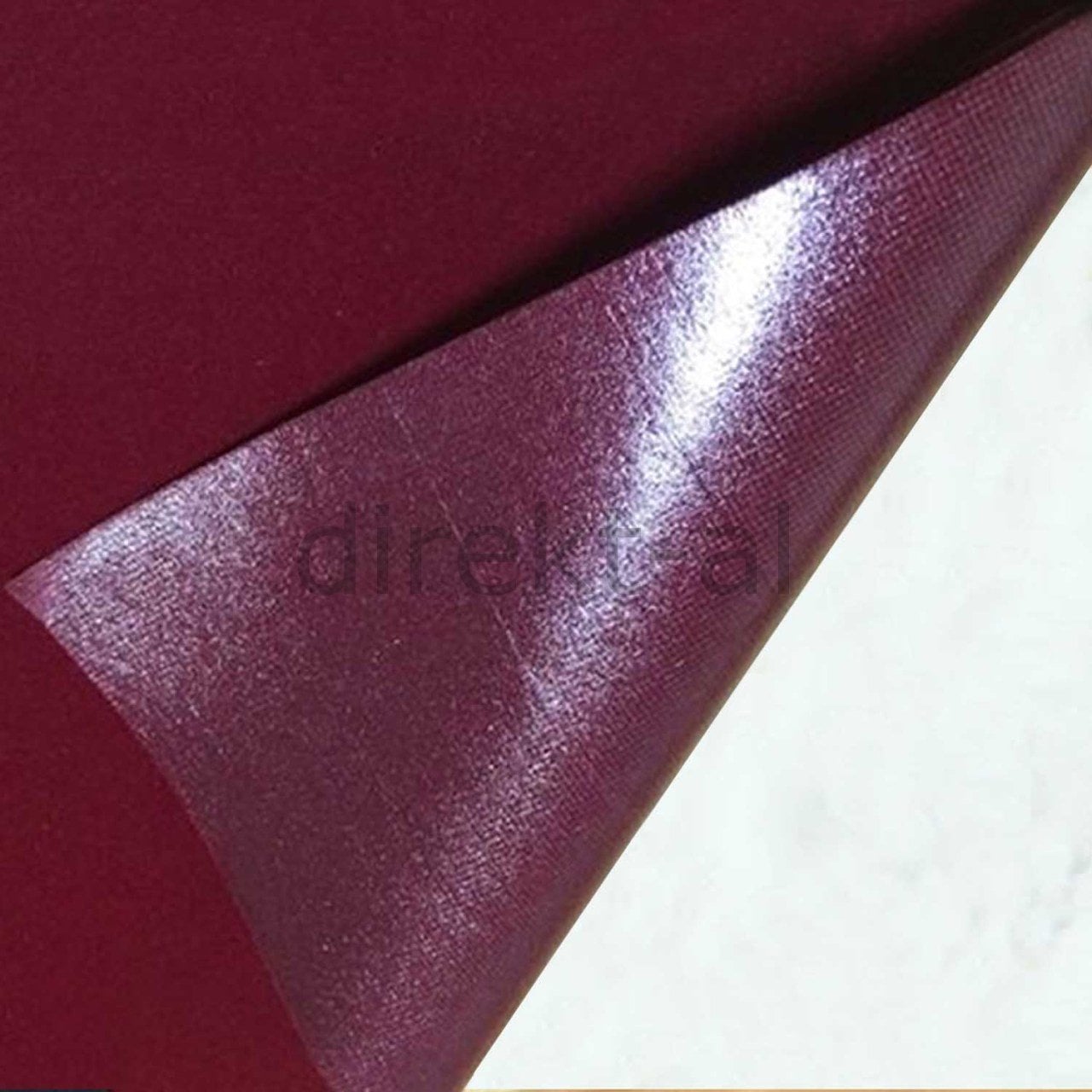 YAPIŞKANLI SÜET KADİFE KUMAŞ, FOLYO DEĞİL RENK SEÇENEKLİ 45X100 CM. Bordo