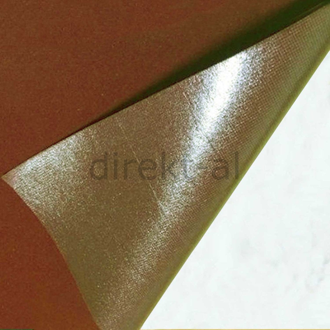 YAPIŞKANLI SÜET KADİFE KUMAŞ, FOLYO DEĞİL RENK SEÇENEKLİ 45X100 CM. Kahverengi