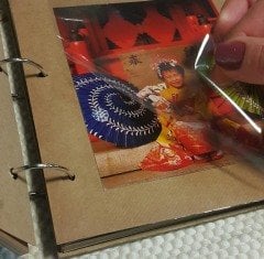 YAPIŞKANLI FOTOĞRAF ALBÜMÜ 40 SAYFA 4 MM. KALIN KRAFT KAPAK-DIY