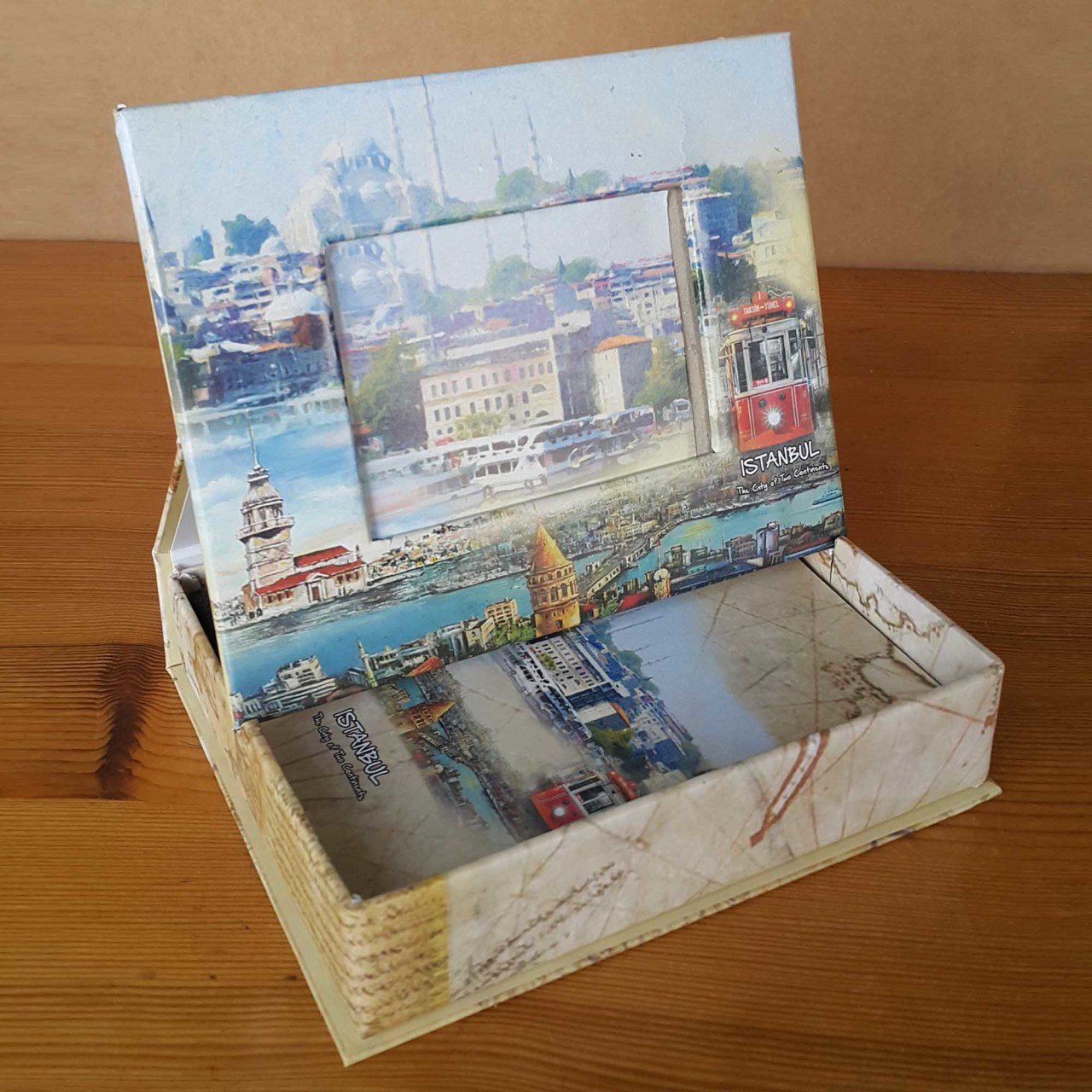 İSTANBUL TEMALI KUTULU FOTOĞRAF ALBÜMÜ