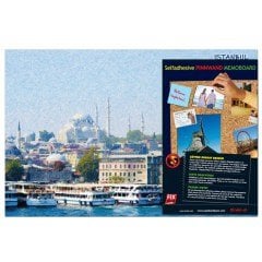 YAPIŞKANLI PANO/İSTANBUL, MANZARA 33X48 CM.