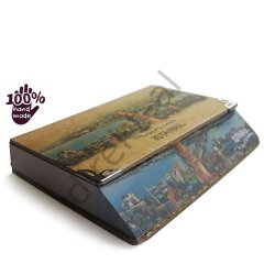 İSTANBUL DEFTER BLOKNOT-EL YAPIMI KALIN KAPAK ÖZEL AÇILI KESİMLİ