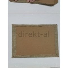 YAPIŞKANLI DOĞAL JÜT (TELİS) KUMAŞ-ÇUVAL BEZİ 50X100 CM.