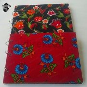 PAZEN/DİVİTİN KUMAŞ KAPAKLI YAPIŞKANLI FOTO ALBÜM-KARANFİL DESEN