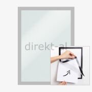 YAPIŞKANLI MIKNATISLI ESNEK ÇERÇEVE A4 DUYURU PANOSU Gri