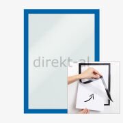 YAPIŞKANLI MIKNATISLI ESNEK ÇERÇEVE A4 DUYURU PANOSU Mavi