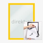 YAPIŞKANLI MIKNATISLI ESNEK ÇERÇEVE A4 DUYURU PANOSU SARI