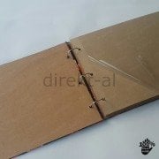 PAZEN/DİVİTİN KUMAŞ KAPAKLI YAPIŞKANLI FOTO ALBÜM-LALE DESEN