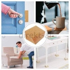 YAPIŞKANLI MANTAR LEVHA 2 MM 60X90 CM.