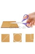 MANTAR LEVHA 2 MM DOĞAL 20X30 CM.2 ADET.