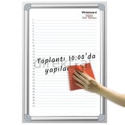 YAZI TAHTASI-ARKASI YAPIŞKANLI, PVC, ESNEK