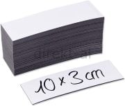 ŞERİT MAGNET MIKNATIS ETİKET YAZ SİL 3X10 CM 50 AD