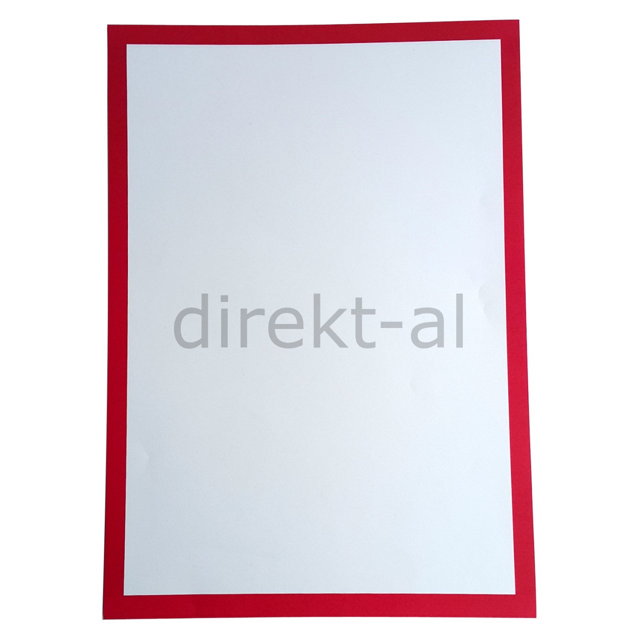 RENKLİ ÇERÇEVELİ A4 FOTOKOPİ KAĞIDI 90 GR.100'LÜ Kırmızı