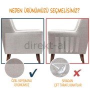 KEDİ EĞİTİM BANDI 2 YÜZÜ YAPIŞKANLI KOLTUK MOBİLYA TIRMALAMA CAYDIRICI, ŞEFFAF 15X45 CM. 5 ADET