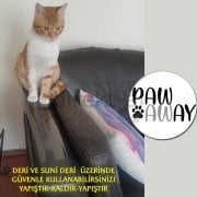 KEDİ EĞİTİM BANDI TEKYÜZ YAPIŞKANLI TIRMALAMA CAYDIRICI KOLTUK MOBİLYA KORUYUCU ŞEFFAF 25 x 45 cm 4 ADET