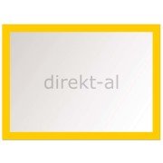 ARKASI YAPIŞKANLI A3 MIKNATISLI ESNEK ÇERÇEVE DUYURU PANOSU  5 RENK SEÇENEKLİ SARI