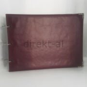 ÖZEL TASARIMLI DERİ KAPAKLI YAPIŞKANLI ALBÜM 29x21 CM. 20 YAPRAK