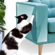 Kedi Tırmalama Koltuk Mobilya Koruyucu Tek Yüz Yapışkanlı, Şeffaf 69x100 Cm.