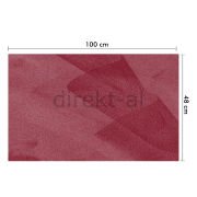YAPIŞKANLI ALKANTARA NUBUK TİPİ KUMAŞ 48 cm X 100 cm RENK SEÇENEKLİ Bordo