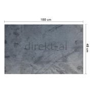 YAPIŞKANLI ALKANTARA NUBUK TİPİ KUMAŞ 48 cm X 100 cm RENK SEÇENEKLİ Gri