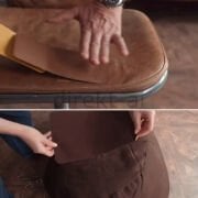 Yapışkanlı Suni Deri Yaması Tamir Seti. Düz Ve Şekilli 18 Adet