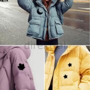 Yapışkanlı Polyester Kumaş Çeşitli Şekillde 30 adet Mont Şemsiye Aksesuar Yama